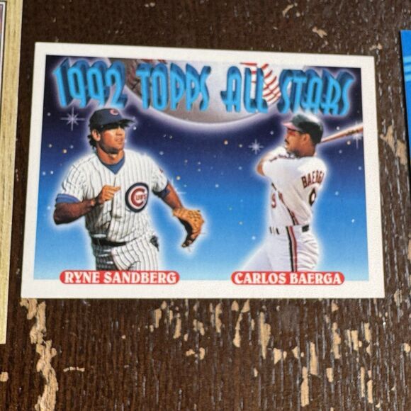 Ryne Sandberg 12 Card Lot With Topps Baseball Leaf Panini Post Score Upper Deck - Picture 11 of 13